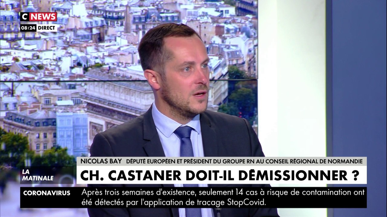«Christophe Castaner est totalement discrédité, il a lâché la police dans des conditions lamentables», estime Nicolas Bay, député européen et président du groupe RN au Conseil régional de Normandie, dans #LaMatinale
