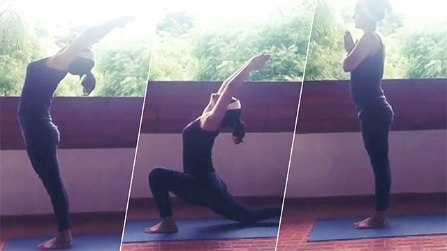 पल्लवी पाटीलने अशा प्रकारे साजरा केला जागतिक योगा दिन