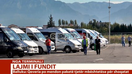 Report TV - Pamjet nga terminali i Kamzës, pasagjerët nuk lejohen të udhëtojnë pa maska