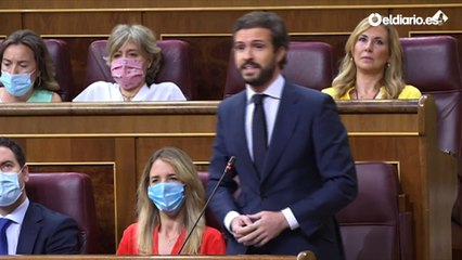Casado reivindica su "oposición responsable" y Sánchez le reclama lealtad en Bruselas
