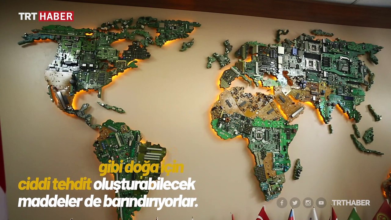 Elektronik atıkların geri dönüşüm yolculuğu