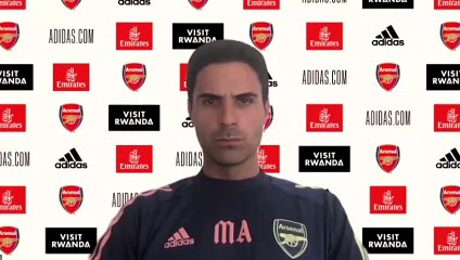 Arteta : "nous montrons de la frustration et d'une certaine manière, j'aime bien cela"
