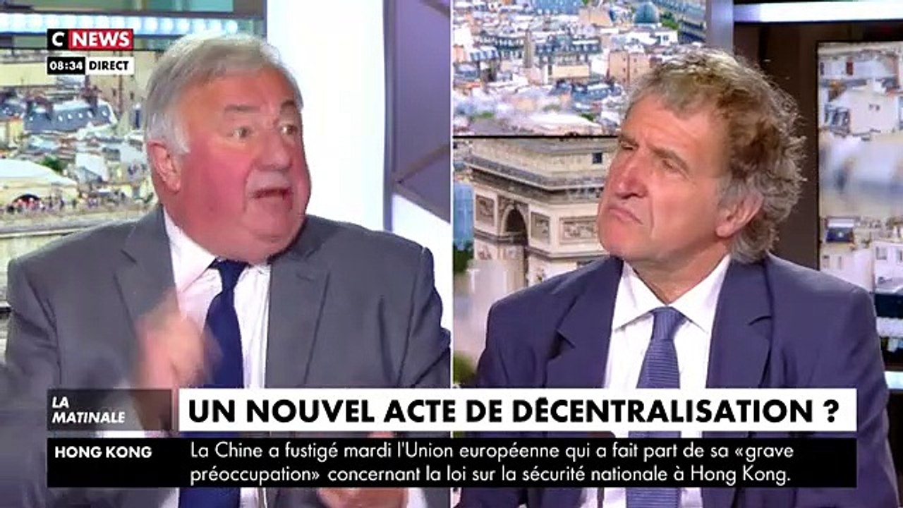 23.06.2020 - Gérard Larcher est l'invité de Gérard Leclerc sur Cnews