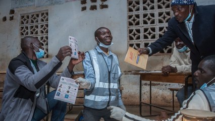 Vote counting under way in Malawi's presidential election rerun