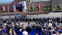 Rajnath Singh attends the Victory Day Parade at Red Square in Moscow