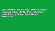 [RECOMMENDATION]  Why Darkness Matters: (New and Improved): The Power of
