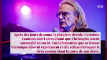 Christophe mort : sa veuve Véronique se confie sur les causes du décès