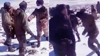 India வீரர்களின் திறமையை பார்த்து வாயை பிளந்த சீன வீரர்கள்