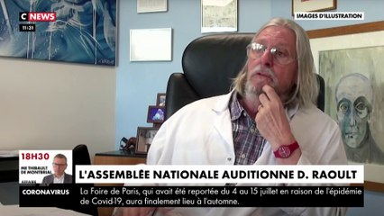 L'Assemblée nationale auditionne Didier Raoult