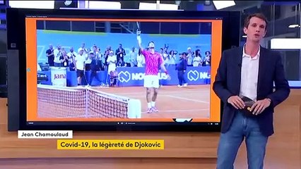 Coronavirus : Novak Djokovic contaminé, ainsi que plusieurs footballeurs