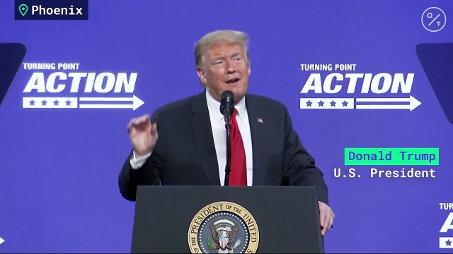 Trump Rails Against Democrats Biden at Phoenix Rally for Young Republicans