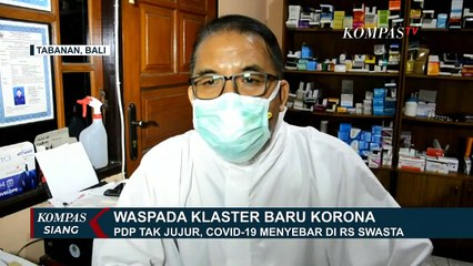 Kronologi Satu RS Jadi Klaster Corona Baru di Tabanan Karena Ada PDP Tidak Jujur