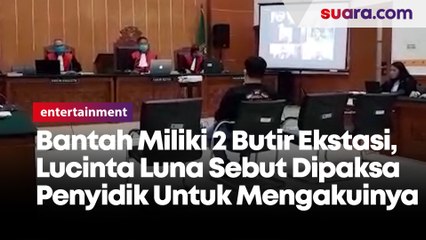 Sidang Pemeriksaan Saksi, Lucinta Luna Bantah 2 Butir Pil Ekstasi Bukan Miliknya