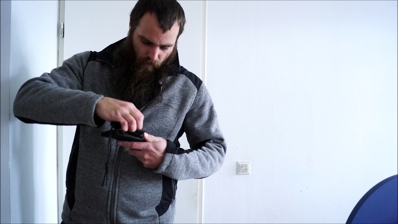 A hardened steel knife video together with knife tests