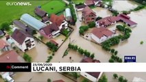 جاری شدن سیل در صربستان و بوسنی ‌و‌هرزگوین خسارت به بار آورد