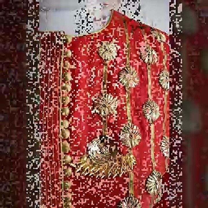 Gota Work Kurtis Designing & Detailing Ideas Collection