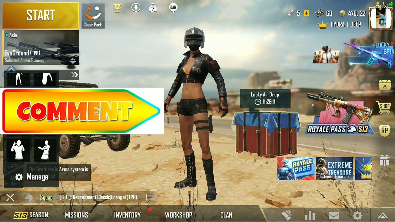 PUBG MOBILE Premium Crate Opening | Pubg Mobile Crate Opening Season 13 | gameXpalyer