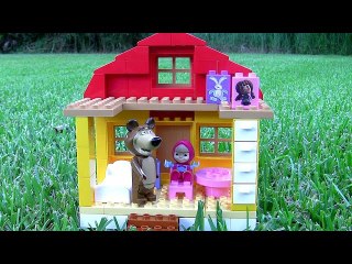 House of Masha and the Bear Mega Blocks - Casa di Masha e Orso - Маша и Медведь - Masha i Medved