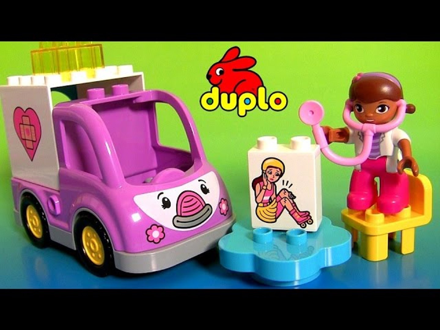 DOC MCSTUFFINS Lego Duplo 10605 Rosie the Ambulance Doctor Car Disney Baby  Toys by DisneyCollector - video Dailymotion