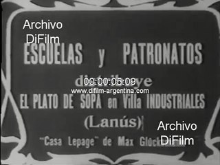 Escuelas y Patronatos distribuye plato de sopa en Villa Industriales - Lanus 1913
