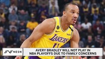 Avery Bradley To Sit Out NBA Playoffs For Lakers, Cites Family Concerns