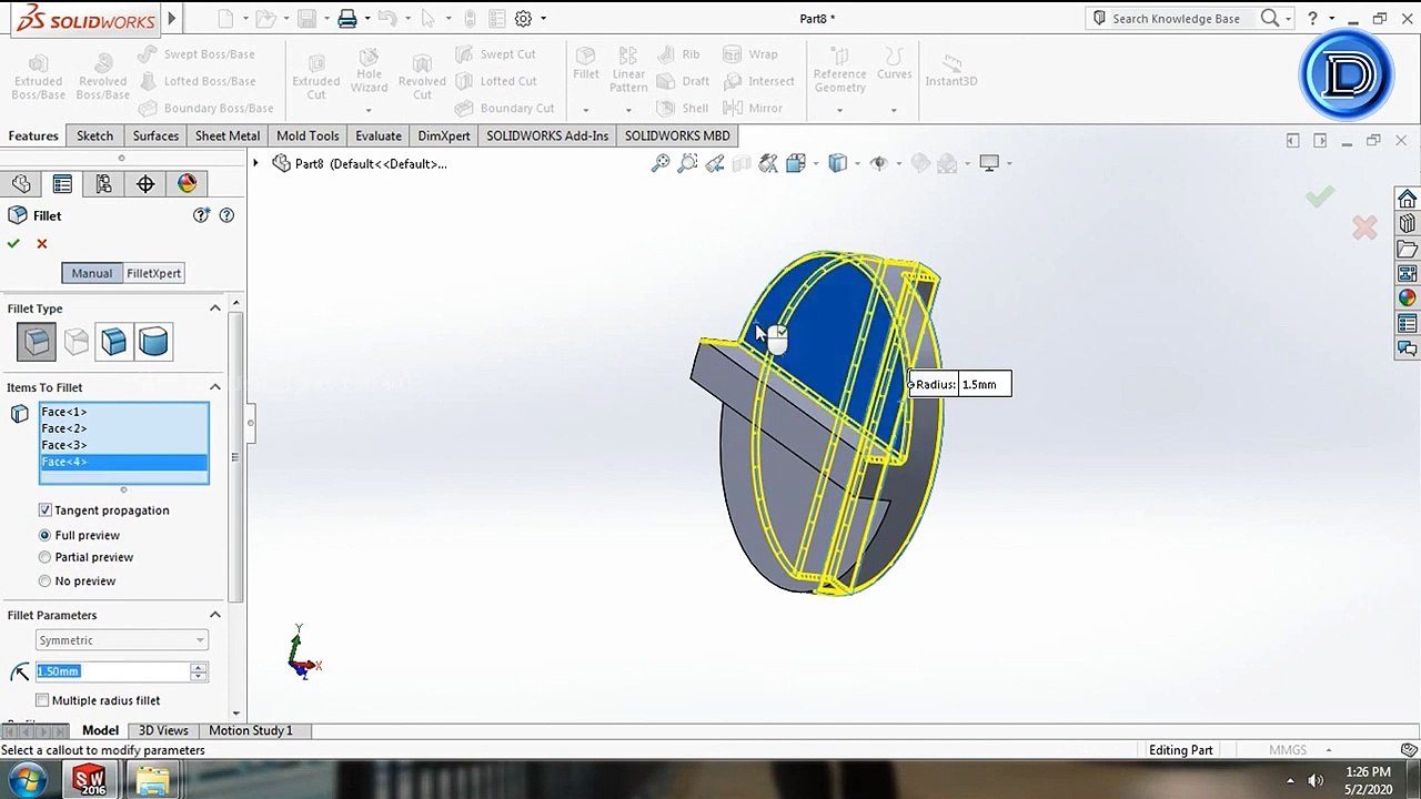 Oldham's Coupling design and assembly tutorial in Solidworks| Lemurian Designs