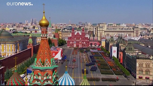 Desfile militar del 75 aniversario de la victoria sobre la Alemania nazi