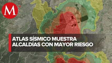 ¿Cuáles son las zonas con mayor riesgo durante sismo en la CdMx?