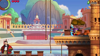 Shantae and the seven Sirens, Gameplay Español 1, Que comience el espectaluco de las 6 medio genios
