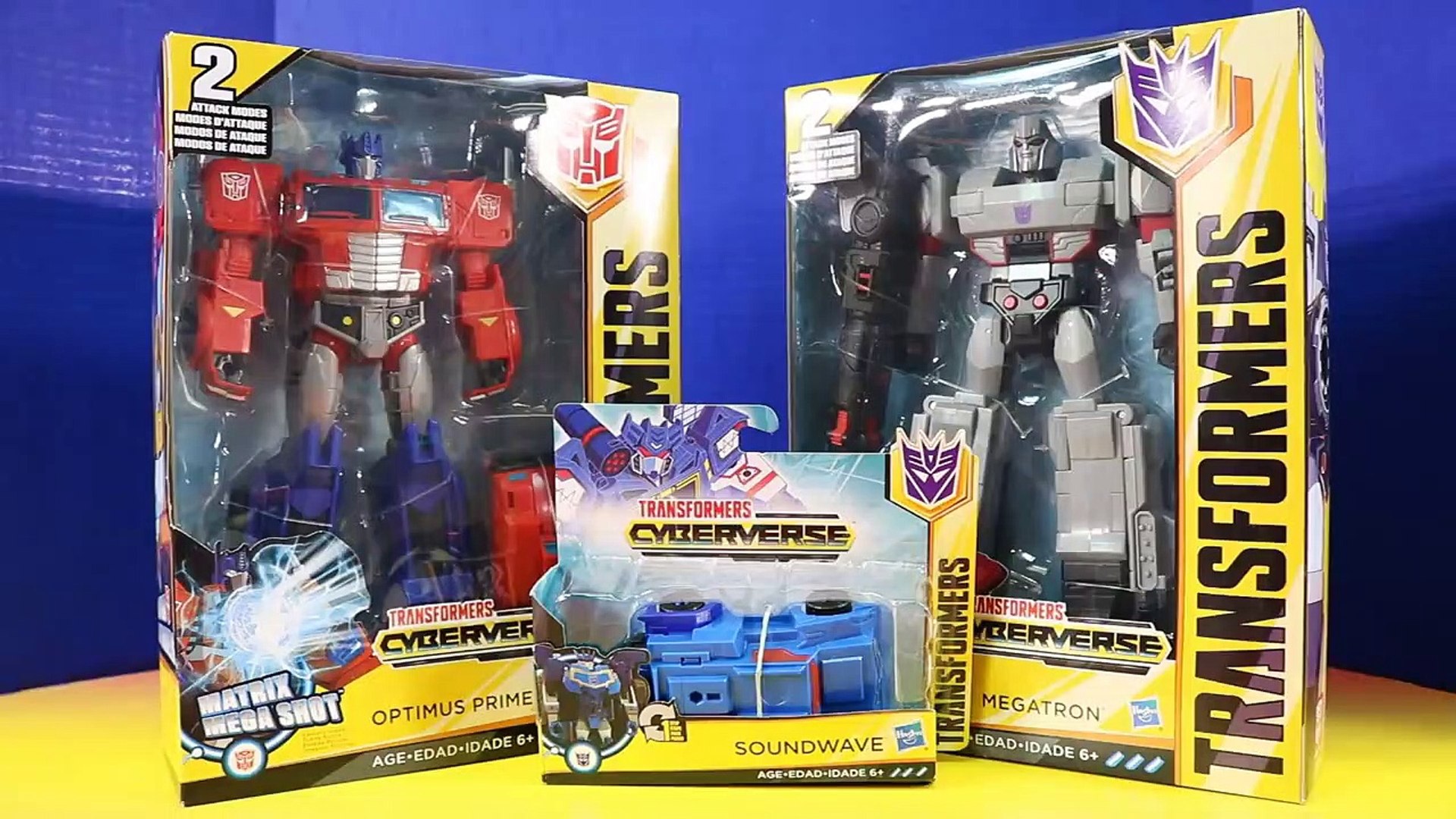 Toy Images of Transformers: Prime - Optimus Prime, Megatron
