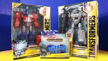 Transformers Cyberverse Optimus Prime Megatron  & Soundwave Robots ! Superhero Toys