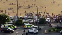 Police attended a disturbance on Southsea Common