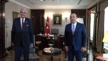 Dışişleri Bakanı Çavuşoğlu, Birleşmiş Milletler Genel Kurulu Başkanlığı’na seçilen Volkan Bozkır ile görüştü