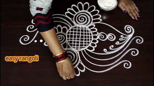 creative and innovative, rangoli ideas, - freehand kolam designs, - mugguludesigns ,without dots