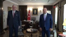 Dışişleri Bakanı Çavuşoğlu, BM Genel Kurul Başkanlığı'na seçilen Bozkır ile görüştü