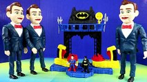 Toy Story 4 Benson   Benson Vs Imaginext Batman Batbot Robot ! Superhero Toys