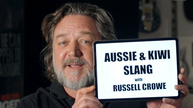 Russell Crowe Teaches You Australian & New Zealand Slang