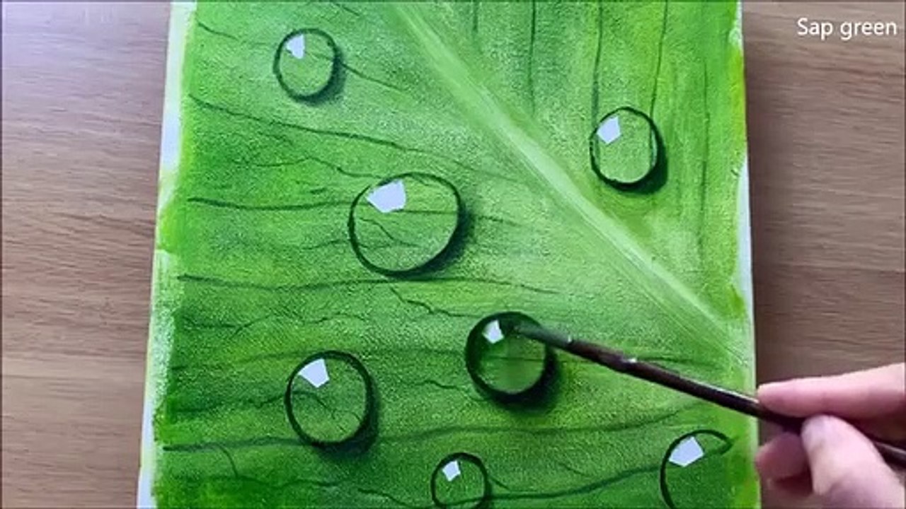 Painting_water_drops_on_leaf