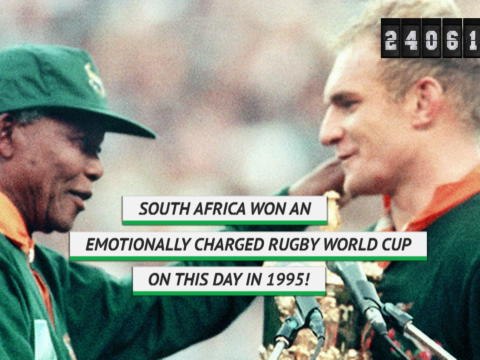 On this day - South Africa's iconic World Cup win