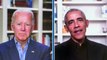 Joe Biden and Barack Obama raise $11m in first 2020 fundraiser together