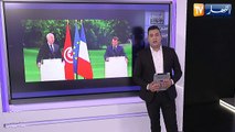 النهار ترندينغ: الرئيس التونسي  قيس سعيد يتحدث باللغة العربية في ندوة صحفية مع الرئيس الفرنسي