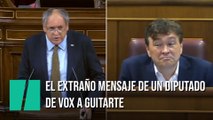 El extraño mensaje de un diputado de Vox a Guitarte (Teruel Existe)