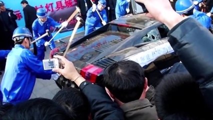 What a Chinese Man Did with His Expensive Sports Car -  Reality Tv