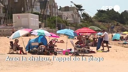 Températures estivales en France