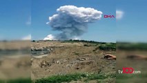 Sakarya'da havai fişek fabrikasında büyük patlama