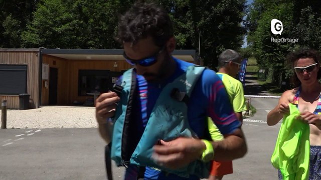 Reportage - Le paddle, vrai sport estival au lac de Paladru