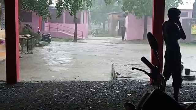 शुजालपुर में हुई जमकर बारिश, किसानों के चेहरे पर आई रौनक