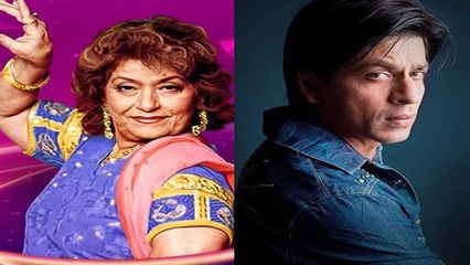 Saroj Khan ने Shahrukh को काम के दौरान मार दिया था थप्पड़, ये थी वजह | FilmiBeat