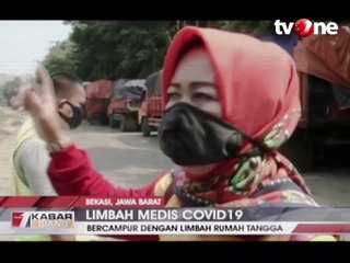 Limbah Medis Diduga Bekas Pasien Corona Berceceran