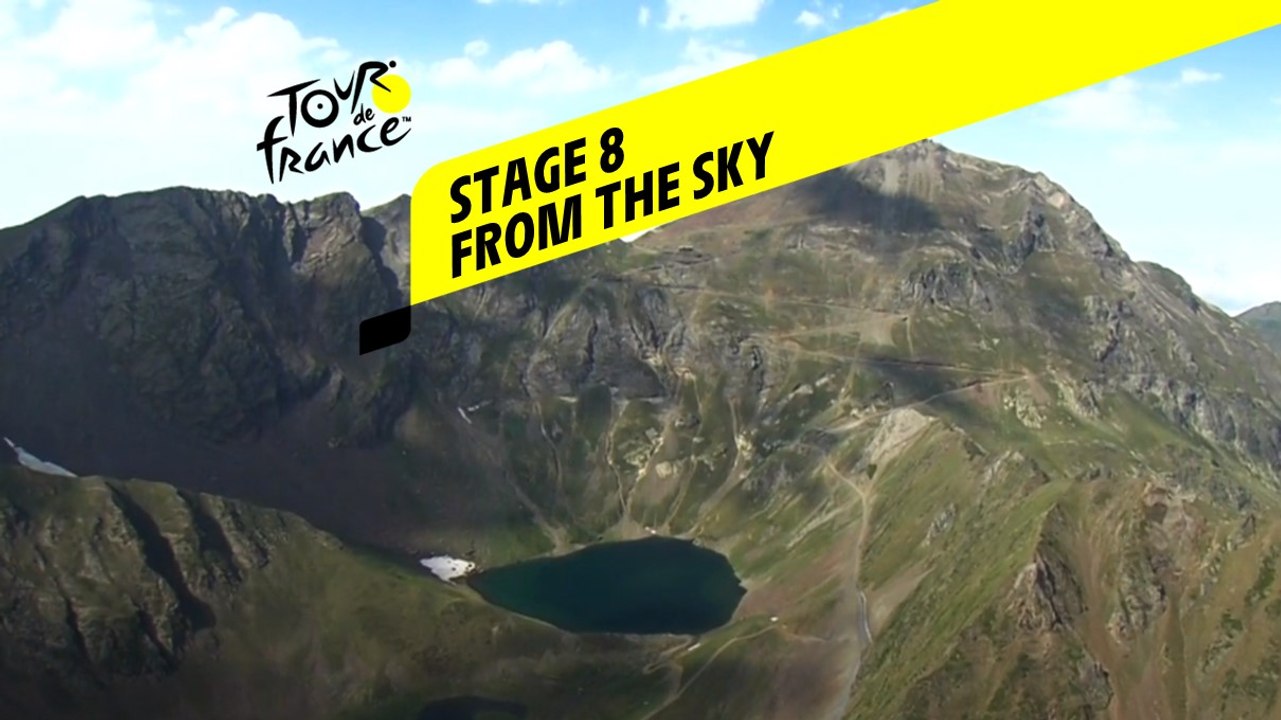 Tour de France 2020 - Étape 8 vue du ciel / Stage 8 from the sky : Cazères - Loudenvielle